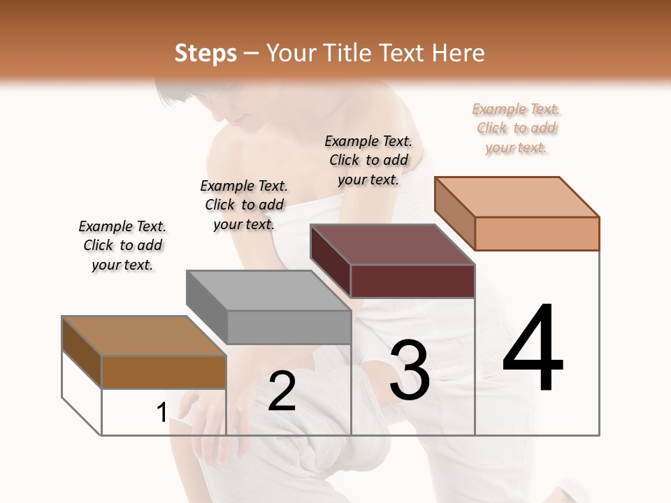 A Woman Getting A Massage From A Man On A Bed PowerPoint Template