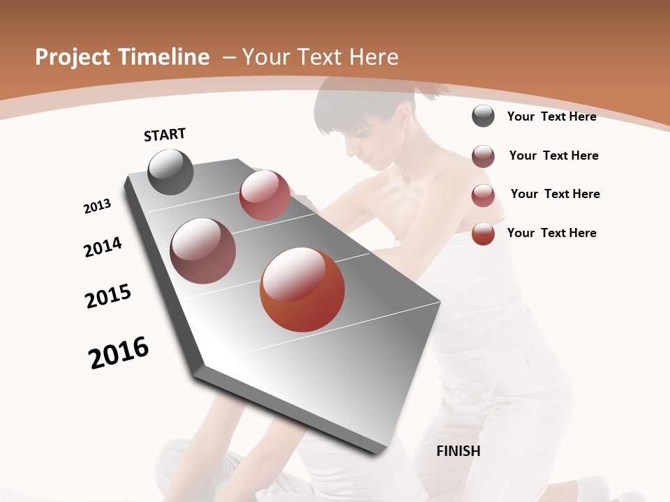 Two Women Sitting On A Bed With A White Background PowerPoint Template
