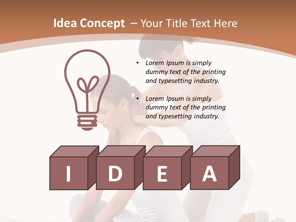 Two Women Sitting On A Bed With A White Background PowerPoint Template