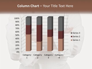 A Chef Is Standing With His Arms Crossed PowerPoint Template