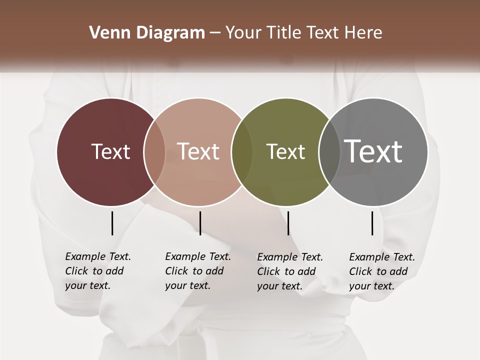 A Chef Is Standing With His Arms Crossed PowerPoint Template