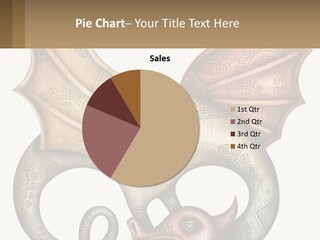 A Picture Of A Mask With A Dragon On It PowerPoint Template