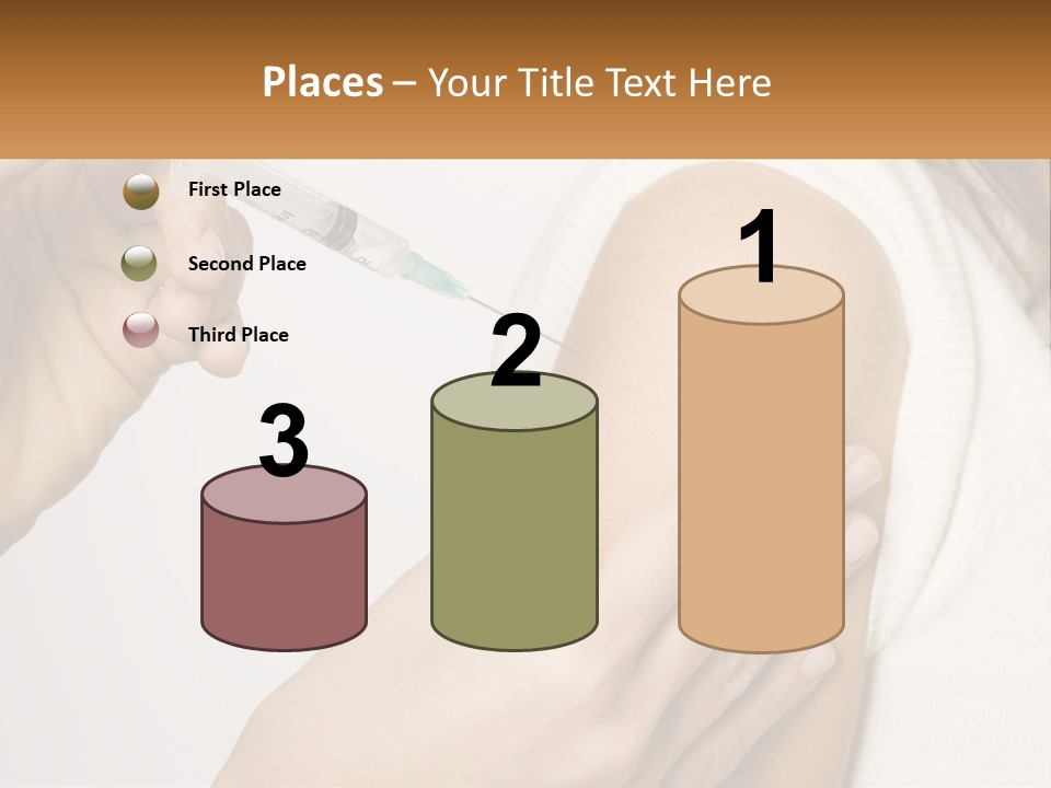 A Woman Getting A Vaccium Injection From A Doctor PowerPoint Template