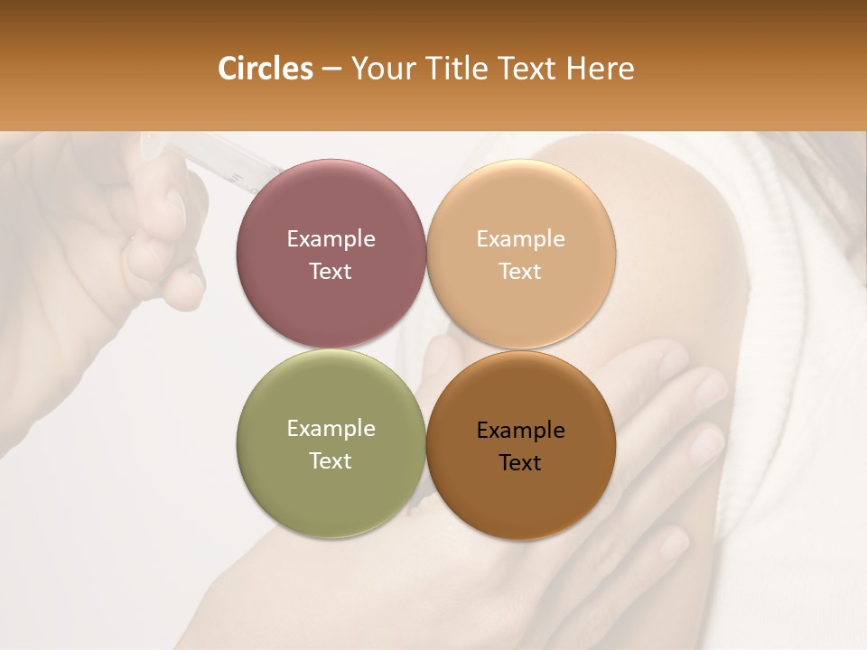 A Woman Getting A Vaccium Injection From A Doctor PowerPoint Template