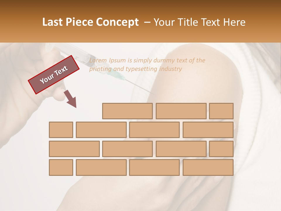 A Woman Getting A Vaccium Injection From A Doctor PowerPoint Template