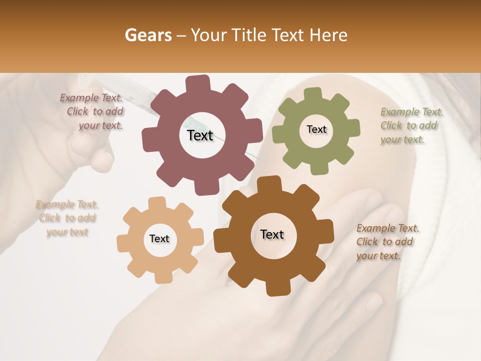 A Woman Getting A Vaccium Injection From A Doctor PowerPoint Template