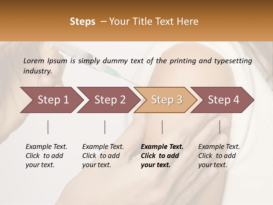 A Woman Getting A Vaccium Injection From A Doctor PowerPoint Template