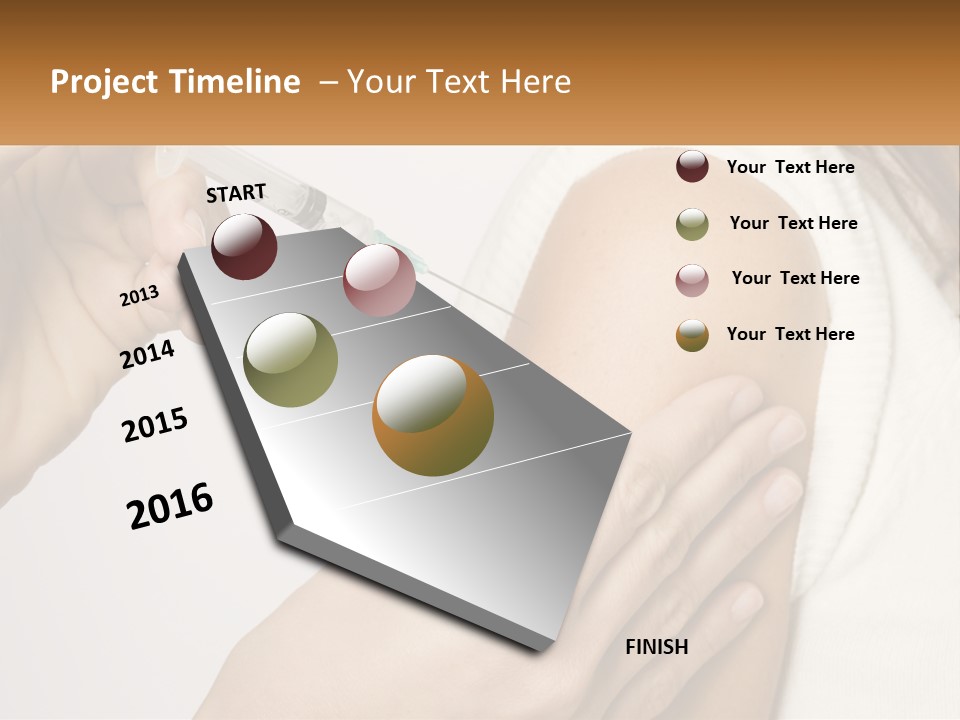 A Woman Getting A Vaccium Injection From A Doctor PowerPoint Template