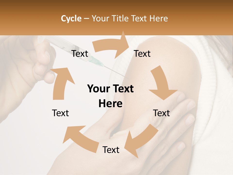 A Woman Getting A Vaccium Injection From A Doctor PowerPoint Template