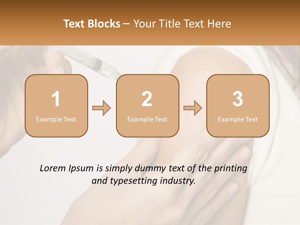 A Woman Getting A Vaccium Injection From A Doctor PowerPoint Template