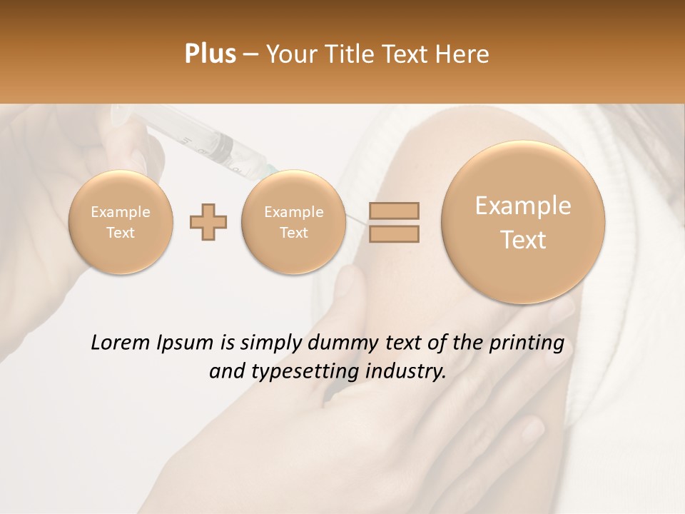 A Woman Getting A Vaccium Injection From A Doctor PowerPoint Template