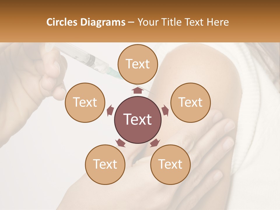 A Woman Getting A Vaccium Injection From A Doctor PowerPoint Template