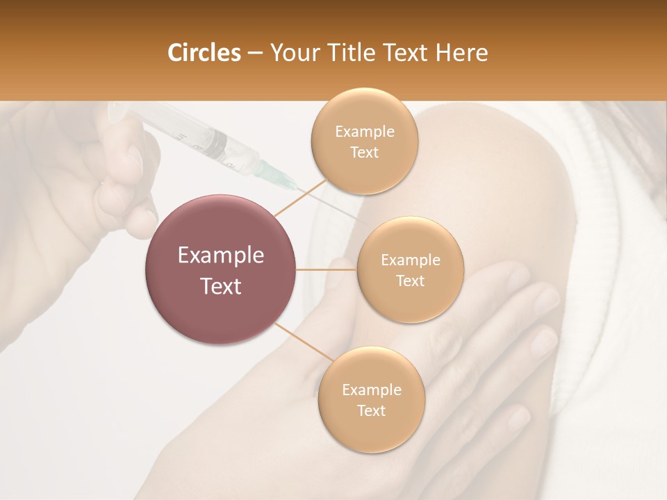 A Woman Getting A Vaccium Injection From A Doctor PowerPoint Template