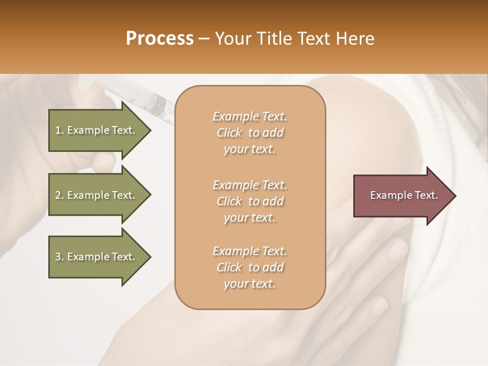 A Woman Getting A Vaccium Injection From A Doctor PowerPoint Template