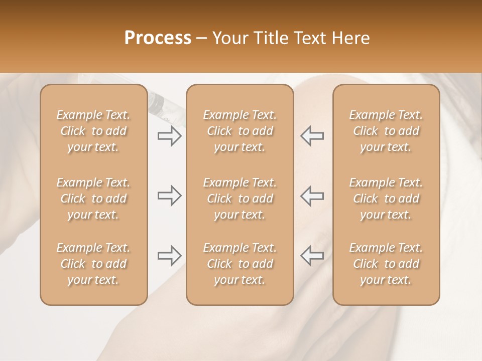 A Woman Getting A Vaccium Injection From A Doctor PowerPoint Template