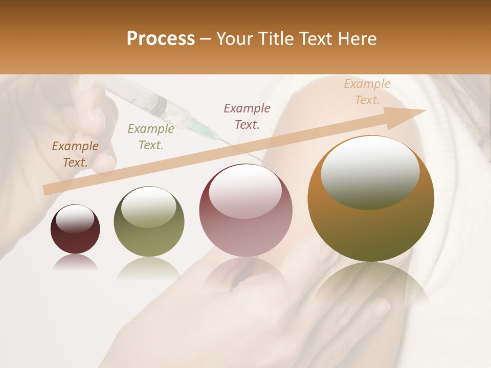 A Woman Getting A Vaccium Injection From A Doctor PowerPoint Template