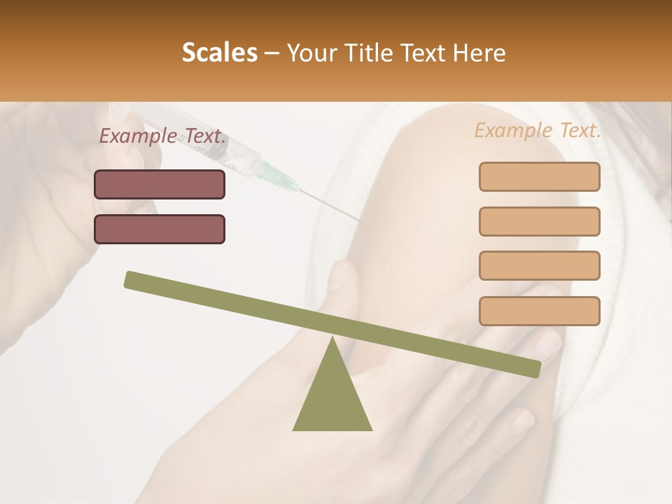 A Woman Getting A Vaccium Injection From A Doctor PowerPoint Template