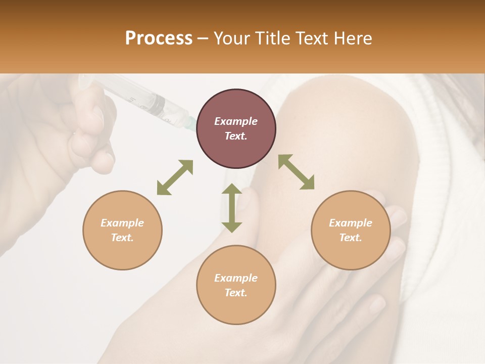 A Woman Getting A Vaccium Injection From A Doctor PowerPoint Template