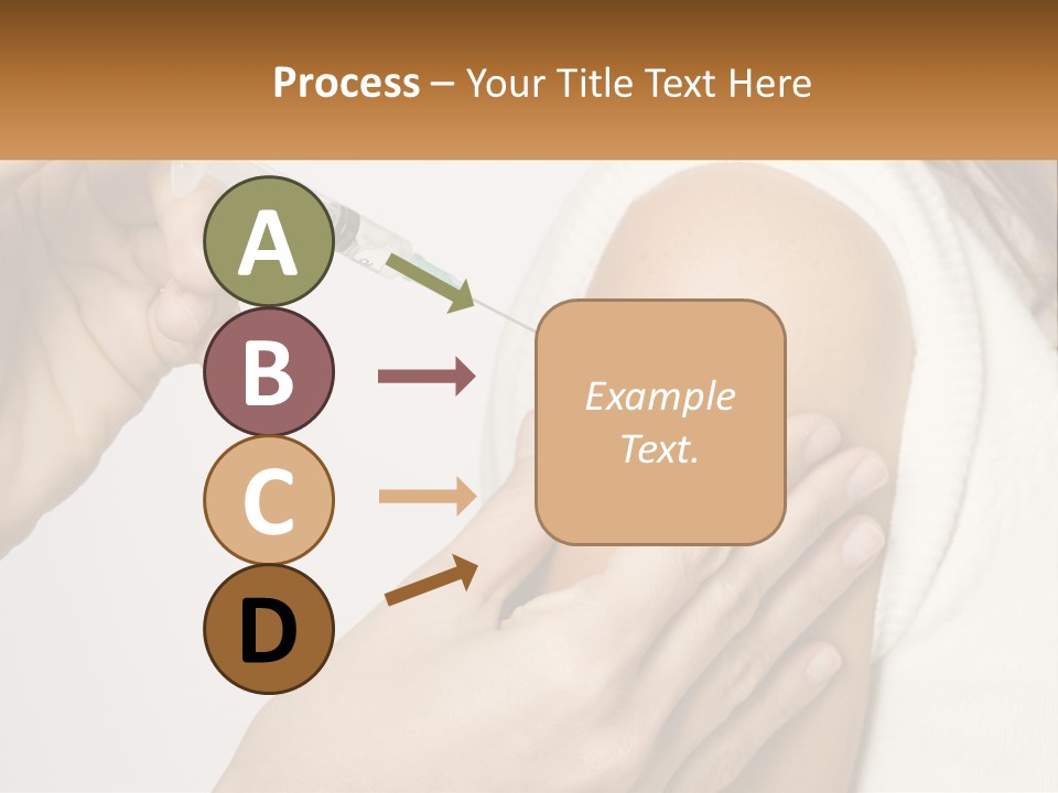 A Woman Getting A Vaccium Injection From A Doctor PowerPoint Template