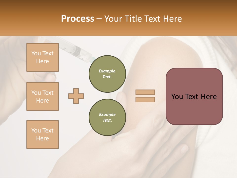 A Woman Getting A Vaccium Injection From A Doctor PowerPoint Template
