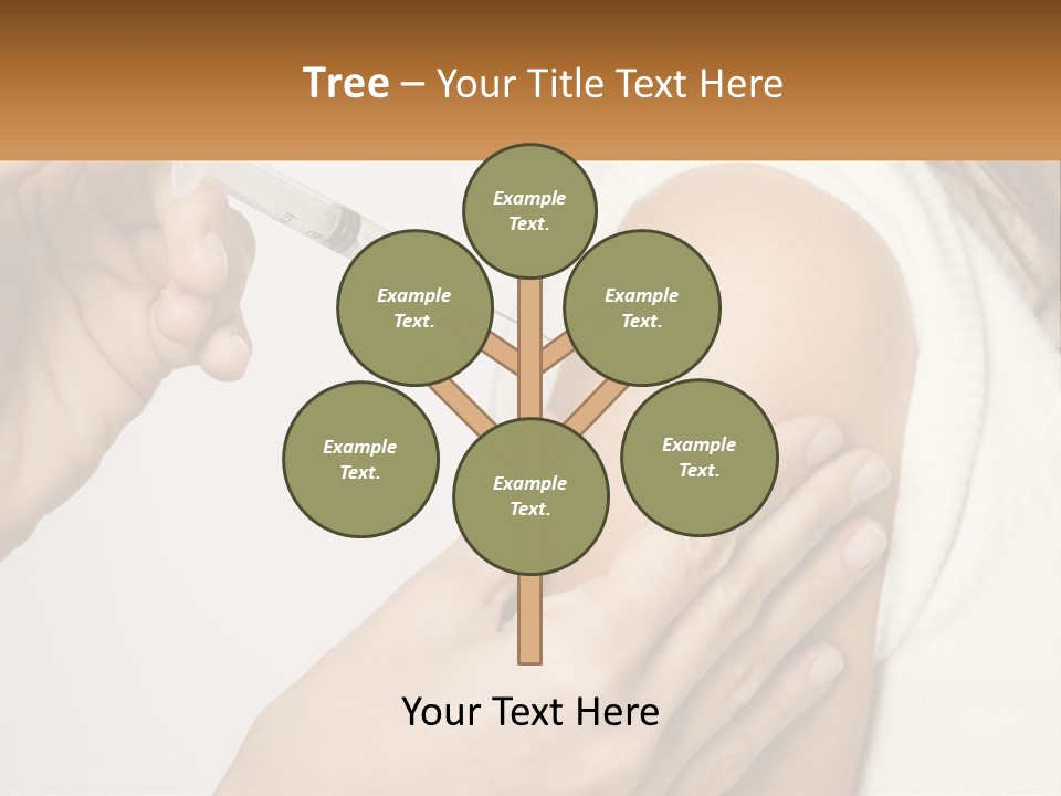 A Woman Getting A Vaccium Injection From A Doctor PowerPoint Template