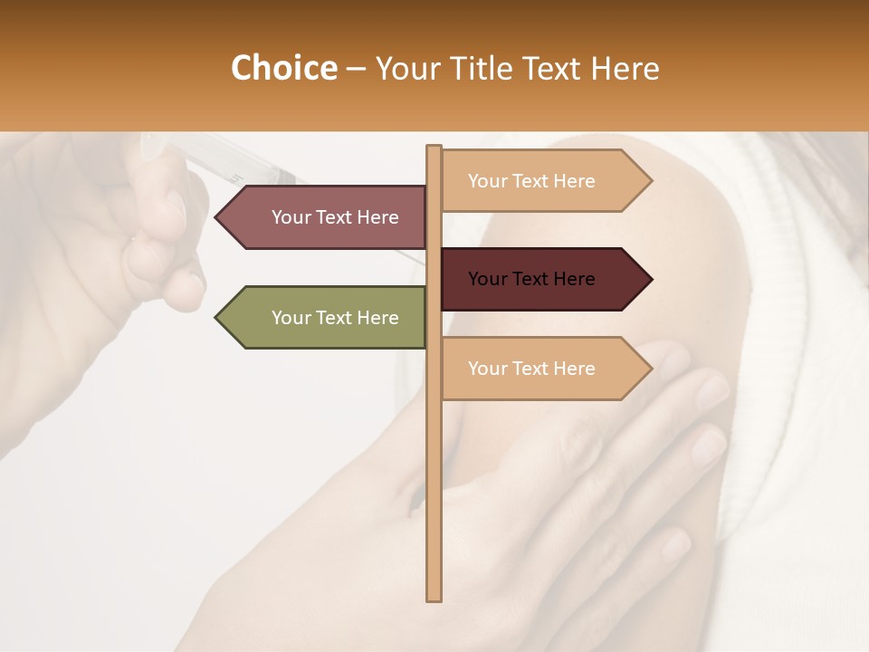 A Woman Getting A Vaccium Injection From A Doctor PowerPoint Template