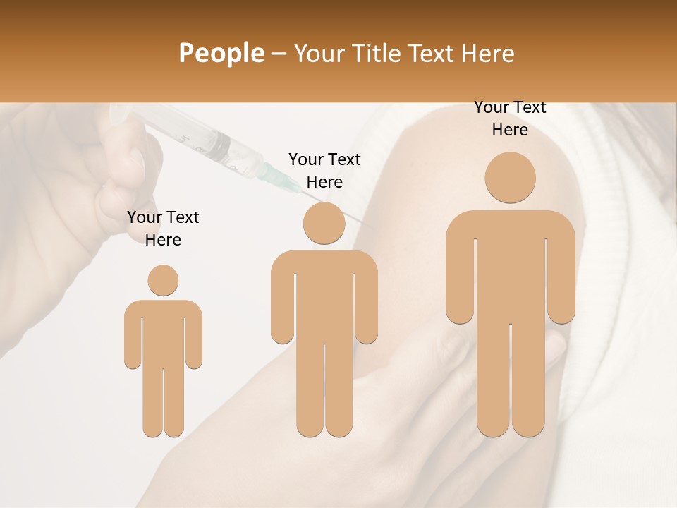 A Woman Getting A Vaccium Injection From A Doctor PowerPoint Template