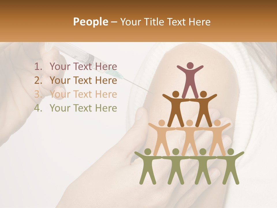 A Woman Getting A Vaccium Injection From A Doctor PowerPoint Template