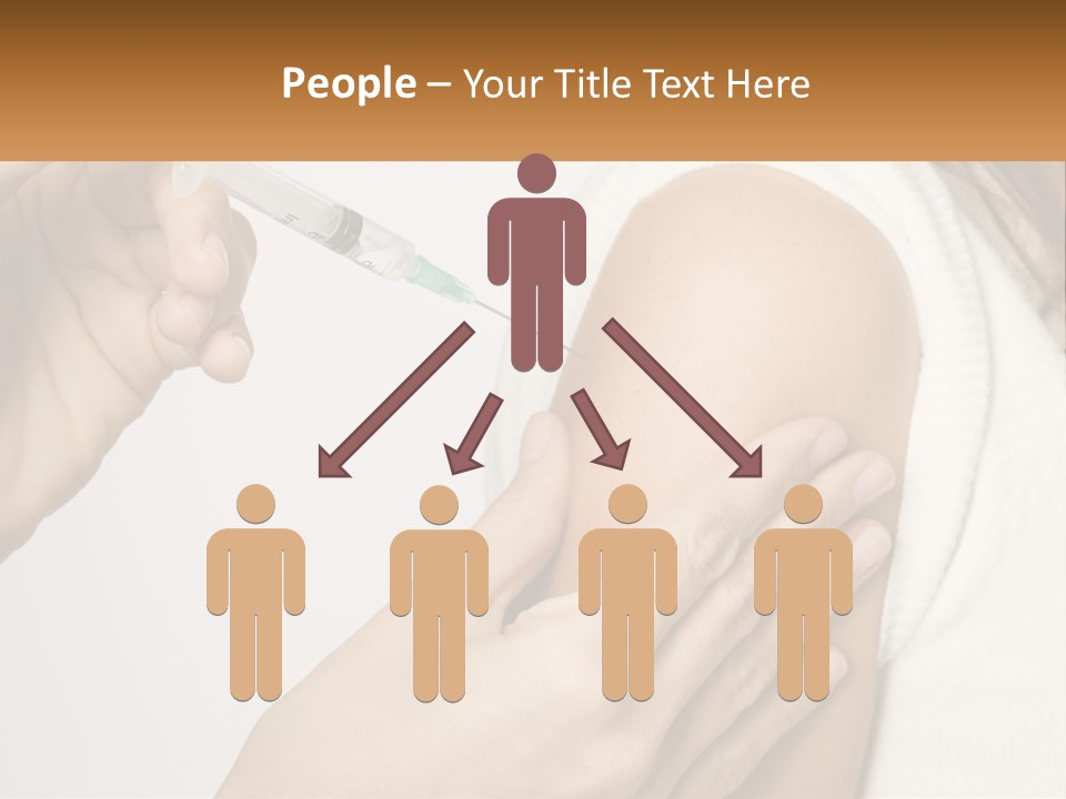A Woman Getting A Vaccium Injection From A Doctor PowerPoint Template