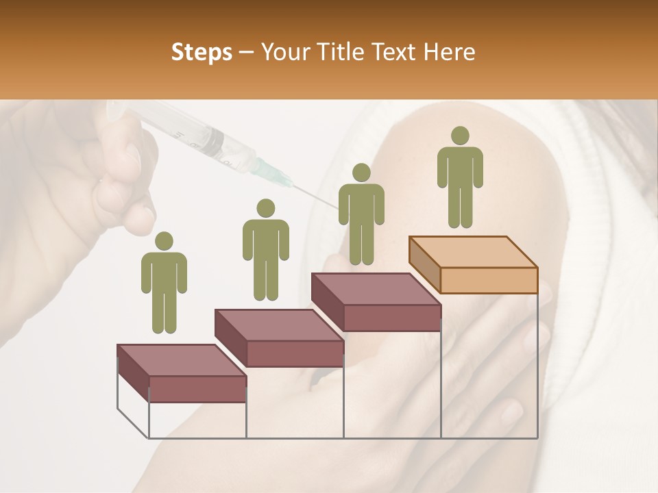 A Woman Getting A Vaccium Injection From A Doctor PowerPoint Template