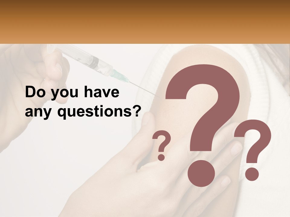 A Woman Getting A Vaccium Injection From A Doctor PowerPoint Template