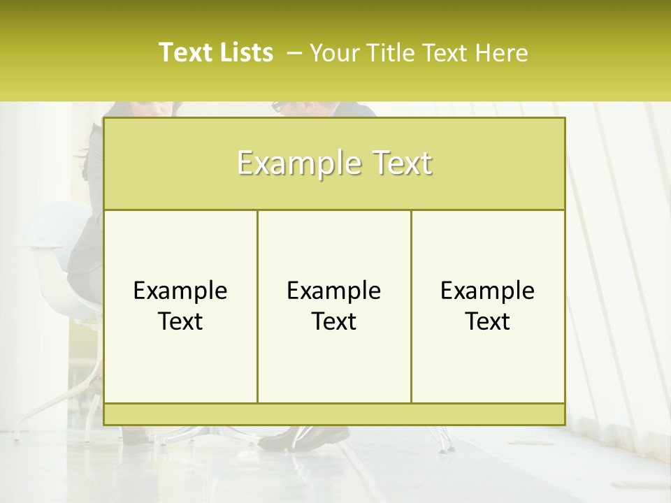 A Man And Woman Sitting At A Table With A Laptop PowerPoint Template