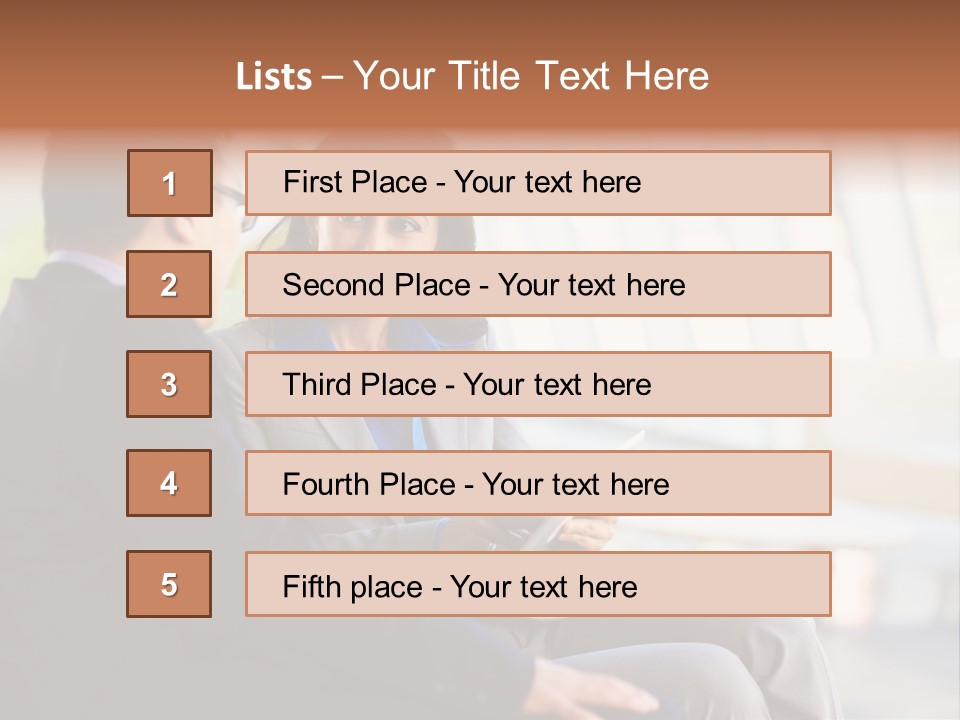 A Man And A Woman Sitting On A Bench Talking To Each Other PowerPoint Template