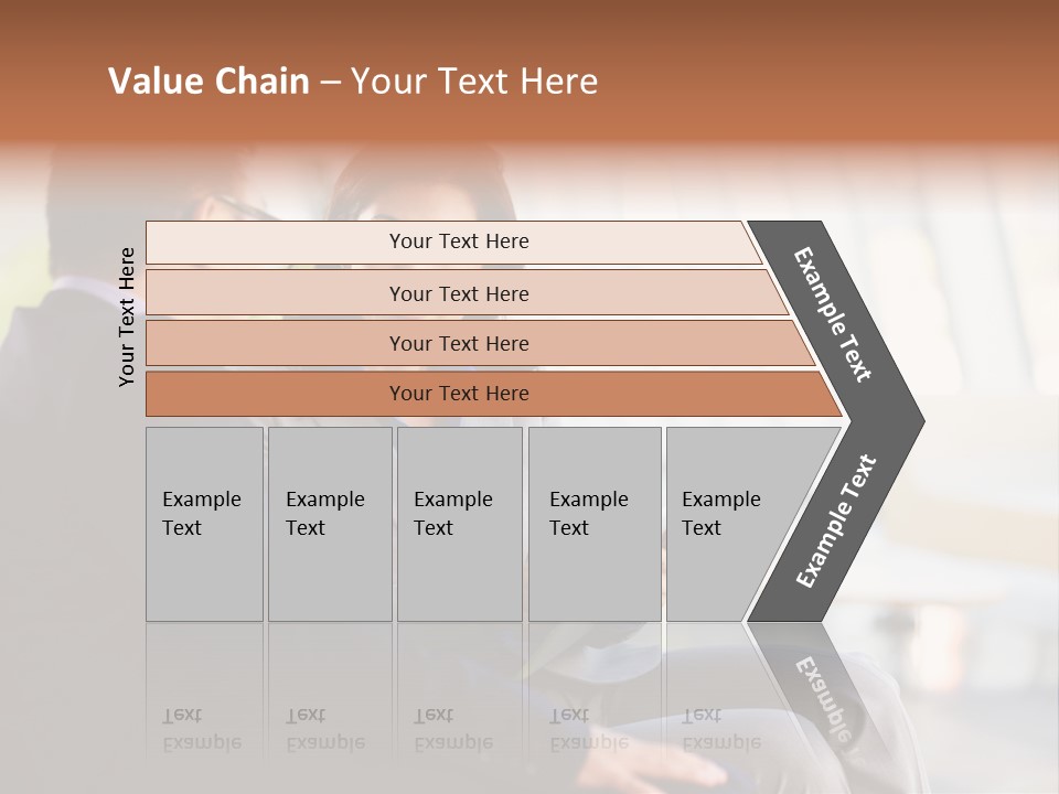 A Man And A Woman Sitting On A Bench Talking To Each Other PowerPoint Template