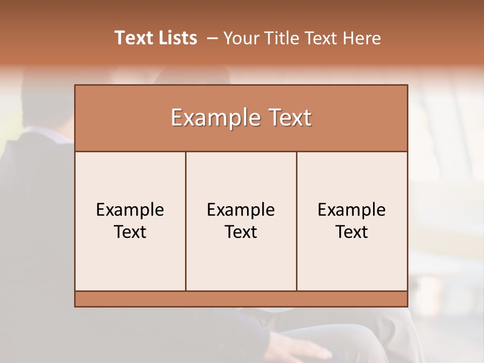 A Man And A Woman Sitting On A Bench Talking To Each Other PowerPoint Template
