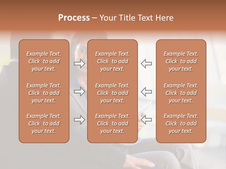 A Man And A Woman Sitting On A Bench Talking To Each Other PowerPoint Template