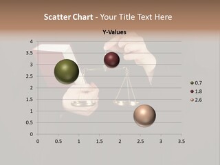 A Judge Holding A Scale And A Book PowerPoint Template