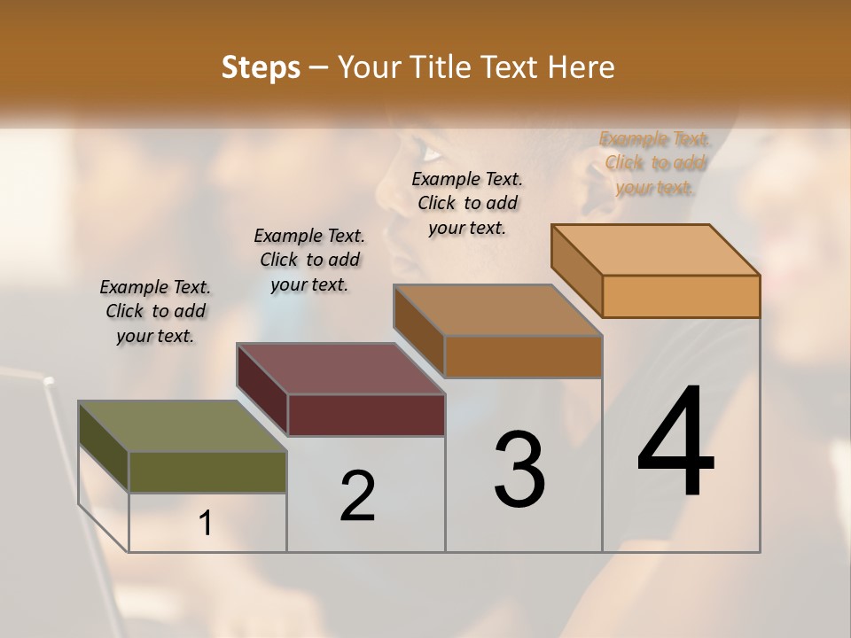 A Group Of Kids Sitting In Front Of A Laptop Computer PowerPoint Template