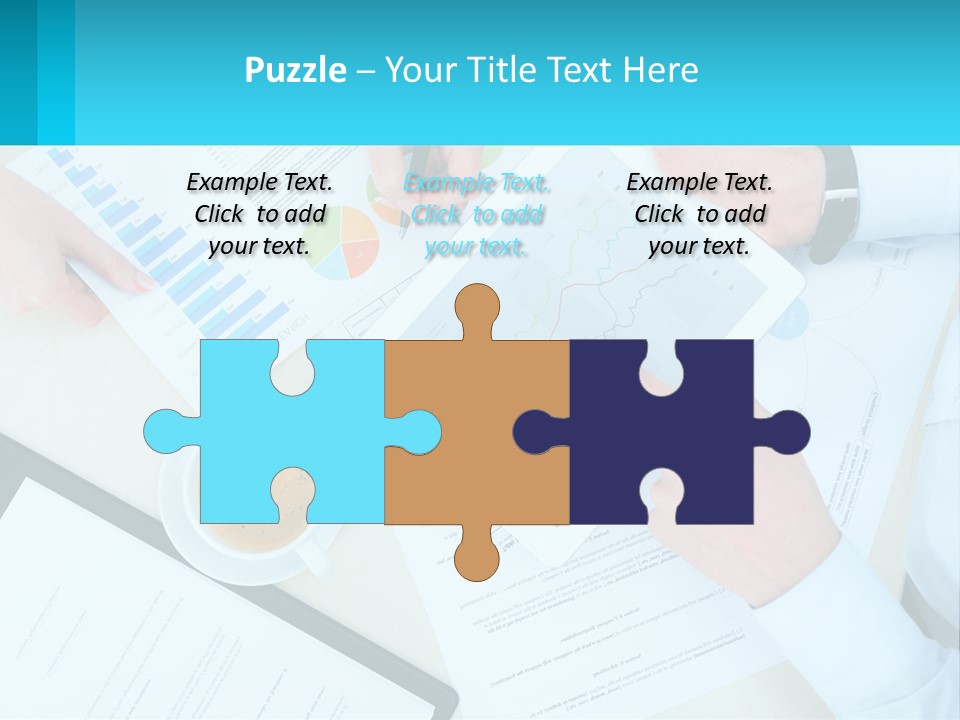 A Group Of People Sitting Around A Table With A Tablet PowerPoint Template
