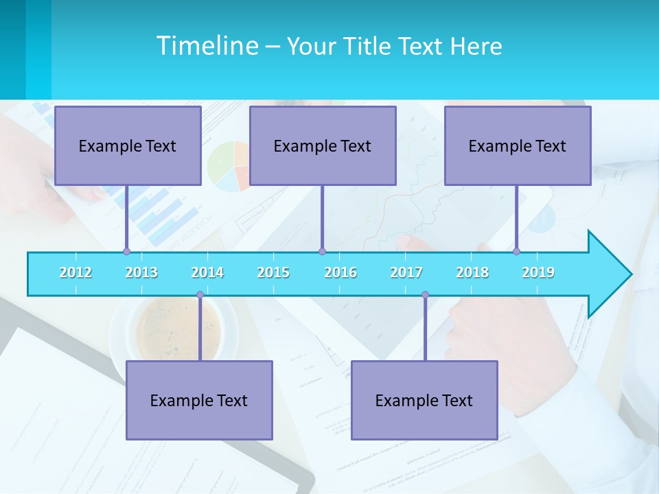 A Group Of People Sitting Around A Table With A Tablet PowerPoint Template