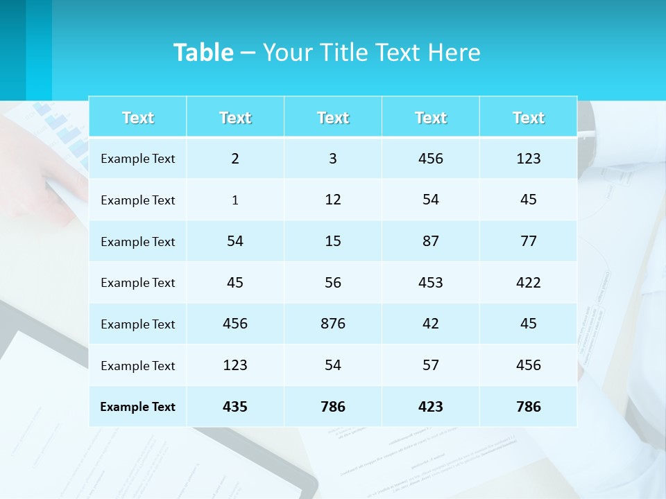 A Group Of People Sitting Around A Table With A Tablet PowerPoint Template