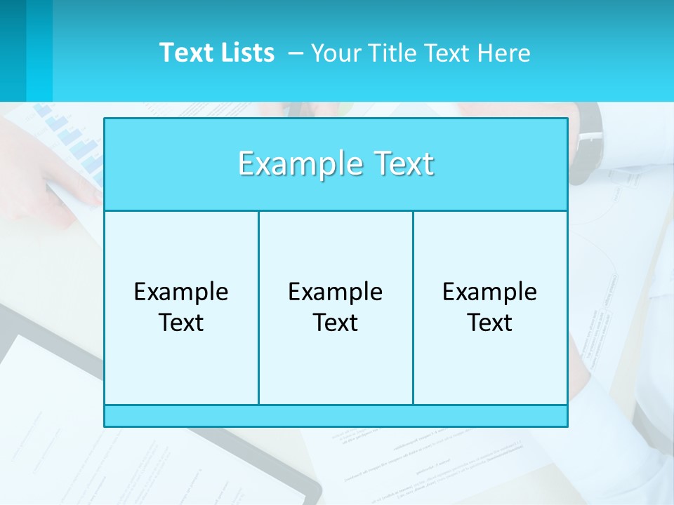 A Group Of People Sitting Around A Table With A Tablet PowerPoint Template