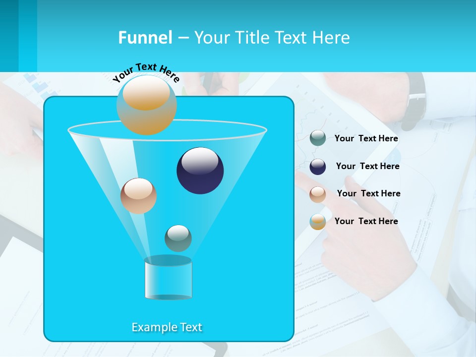 A Group Of People Sitting Around A Table With A Tablet PowerPoint Template