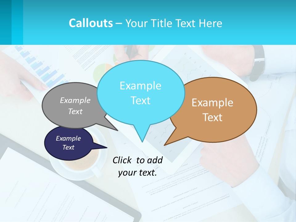 A Group Of People Sitting Around A Table With A Tablet PowerPoint Template