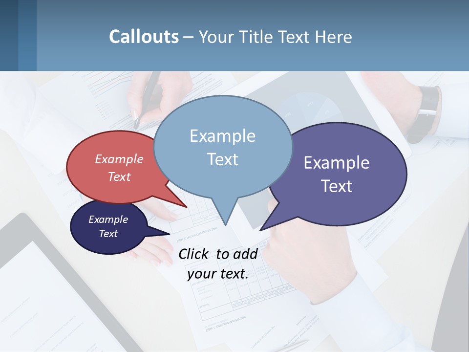 A Group Of People Sitting At A Table With A Tablet PowerPoint Template