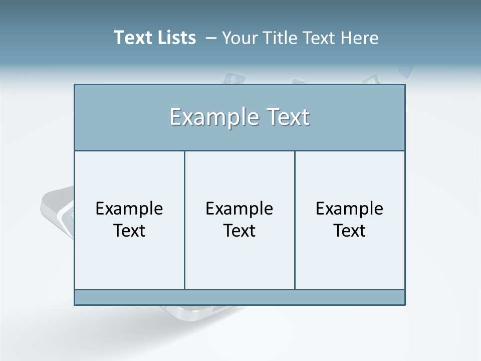 A Cell Phone With A Lot Of App Icons Coming Out Of It PowerPoint Template