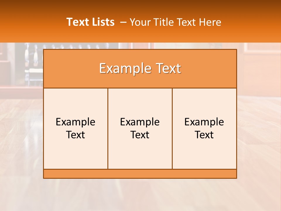 A Brown And White Dog Laying On Top Of A Hard Wood Floor PowerPoint Template