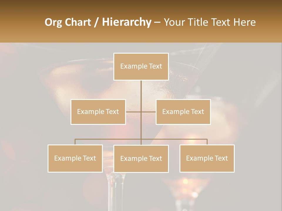 A Couple Of Glasses Filled With Liquid On Top Of A Table PowerPoint Template