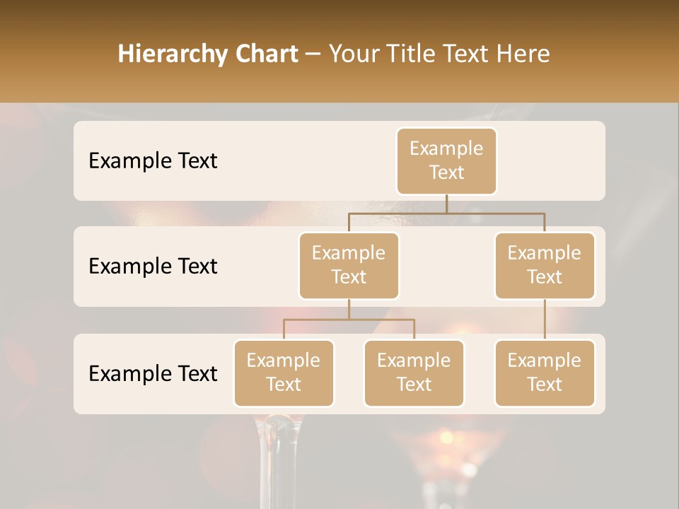 A Couple Of Glasses Filled With Liquid On Top Of A Table PowerPoint Template