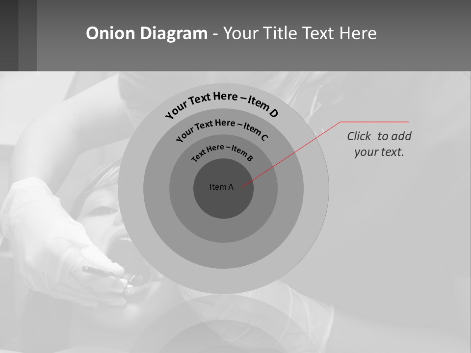 A Young Boy Getting His Teeth Checked By A Dentist PowerPoint Template